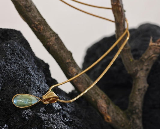 Crystal Water Drop Pendant