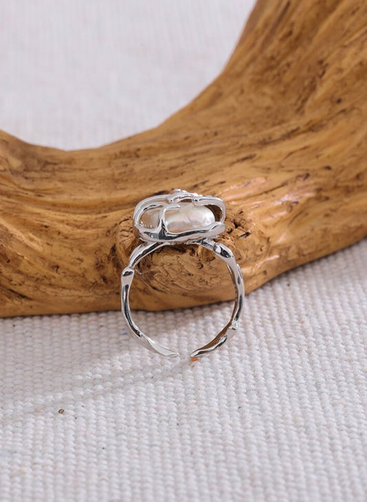 Natural Freshwater Pearl Ring
