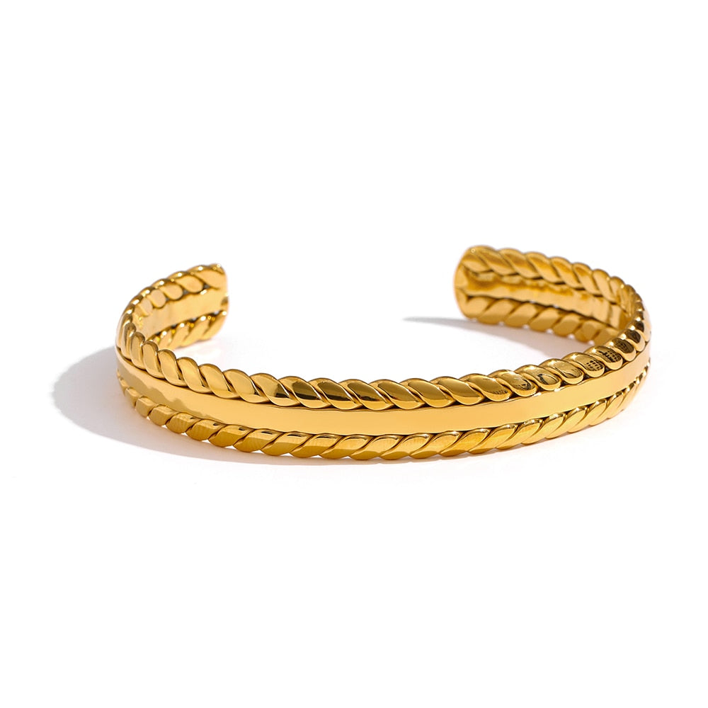 Minimalist Leaf Cuff