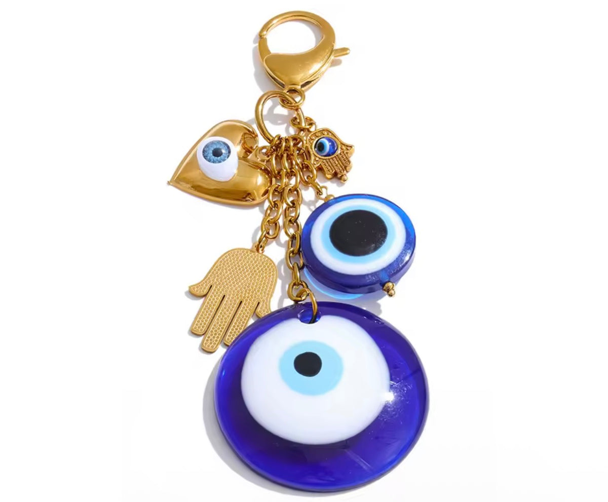 Big Evil Eye Keychain