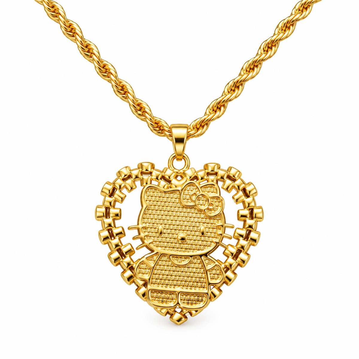 Hello Kitty Heart Necklace
