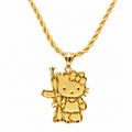 Hello Kitty Gun Necklace