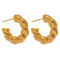 Twisted Chunky Hoops