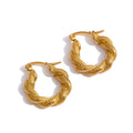 Twist Hoop Earrings