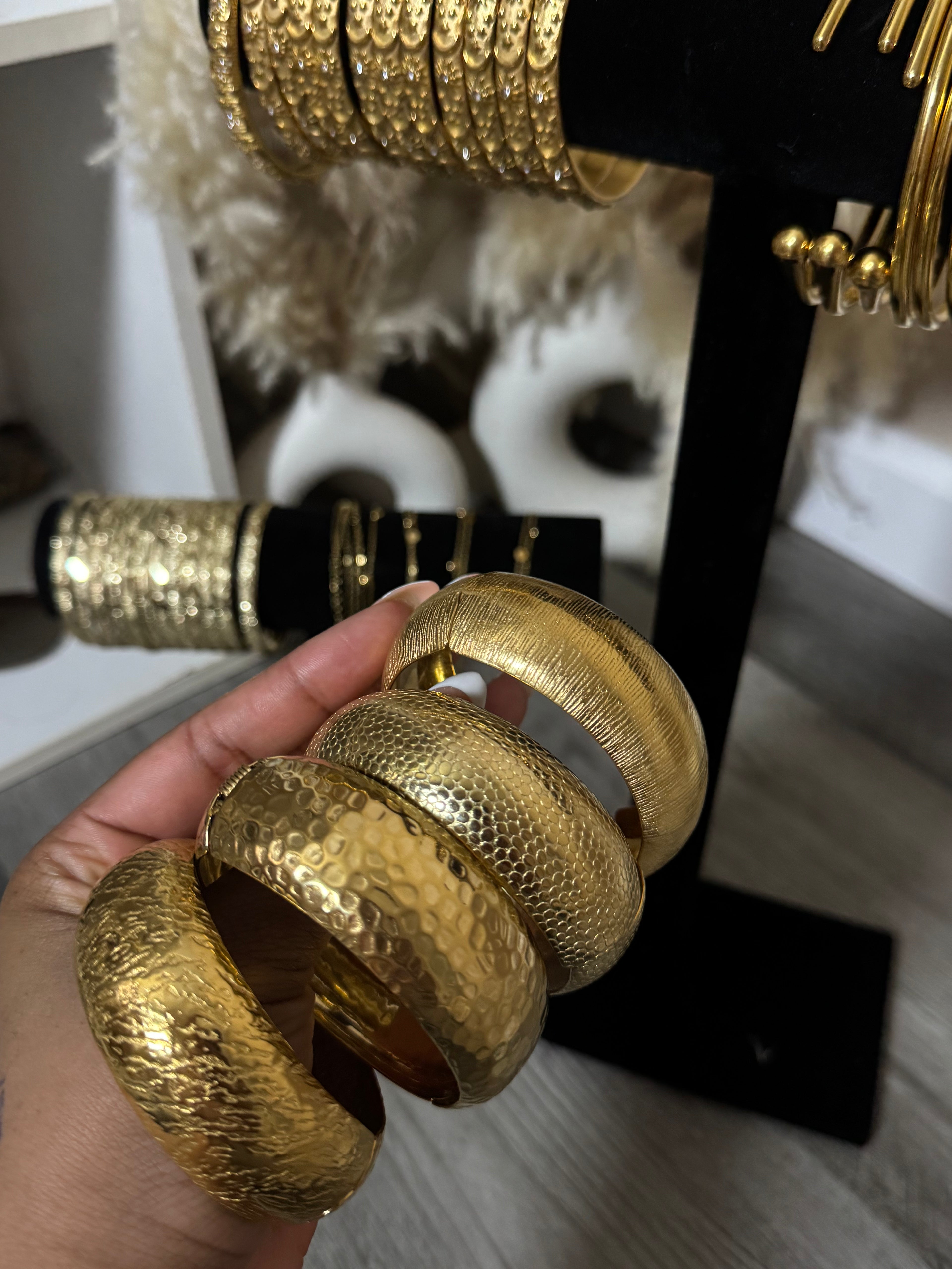 Ethereal Big Bangle Stack