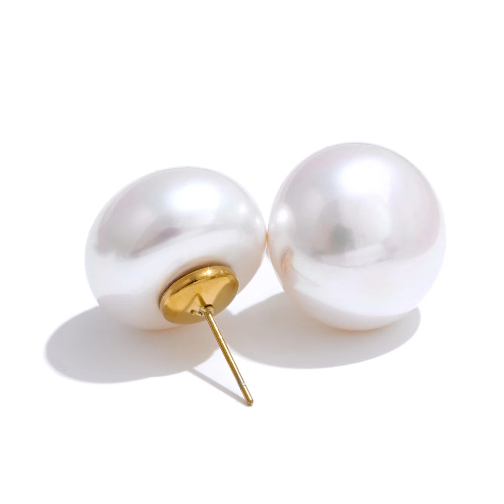 Simulated Pearl Studs