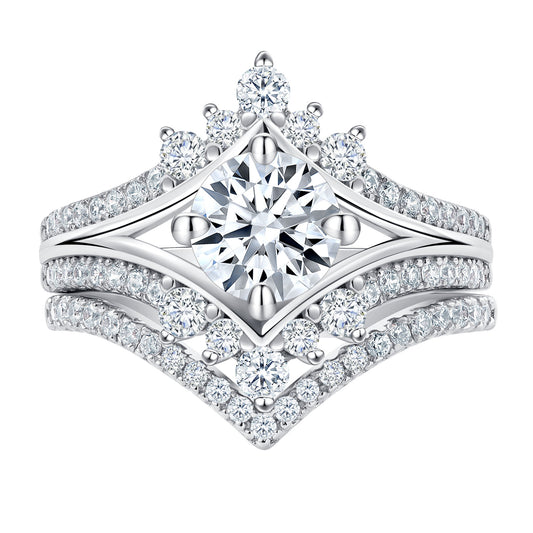 .925 Vintage Crown Ring