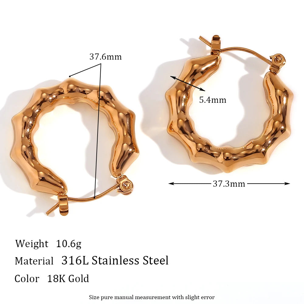 Bamboo Hoops