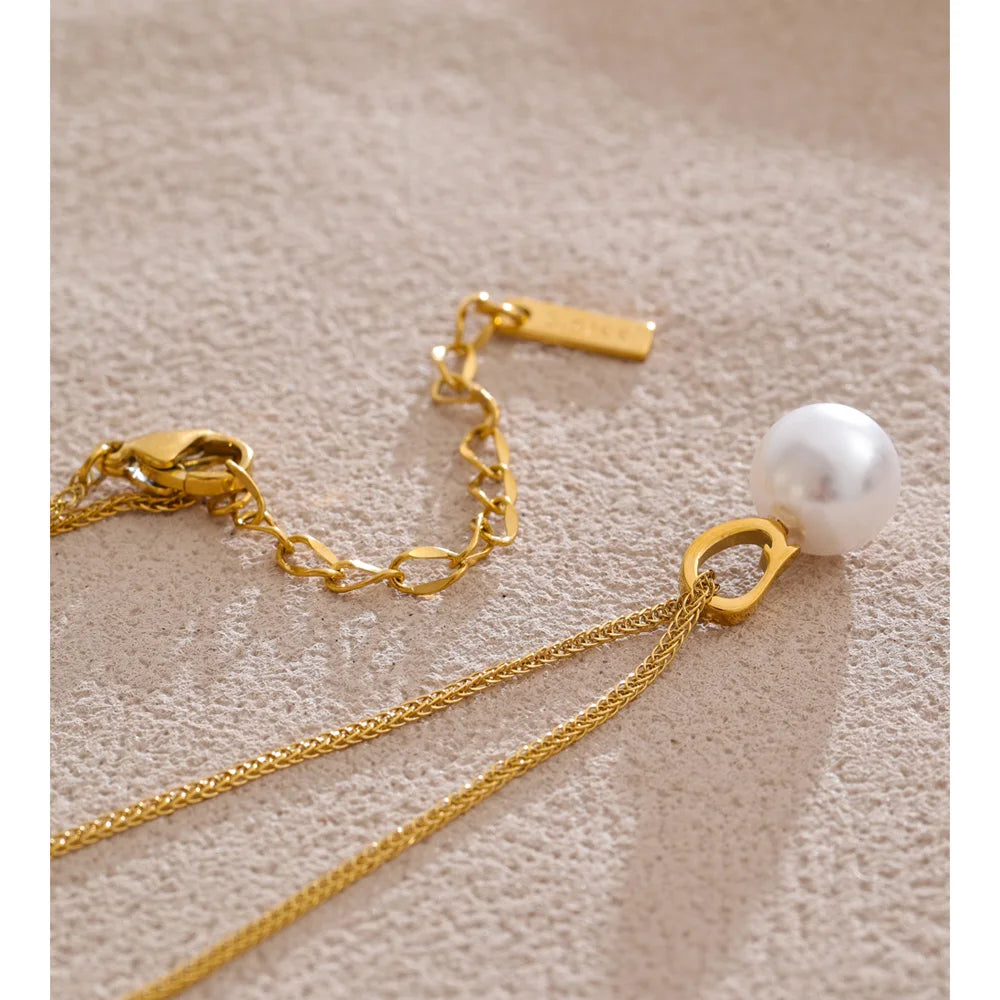 Pearl Accented Necklace