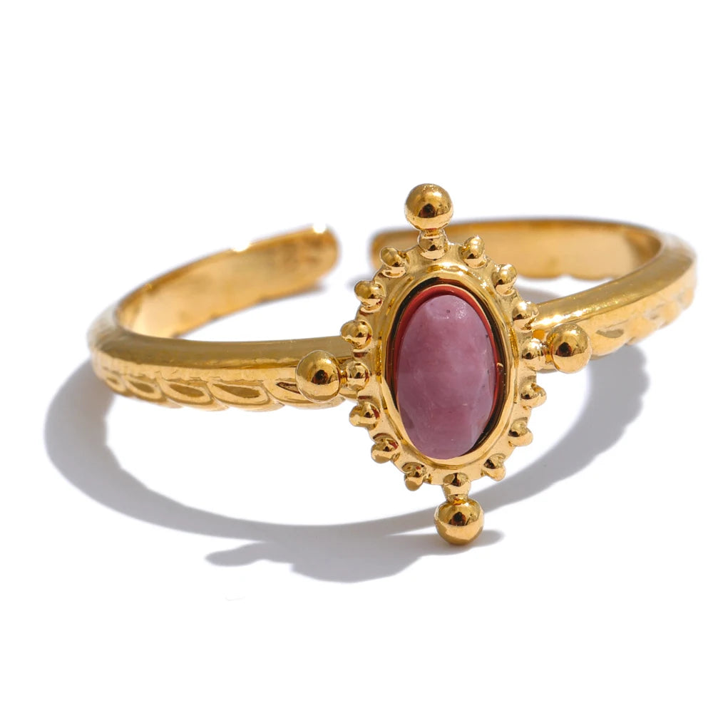 Adjustable Ruby Rings