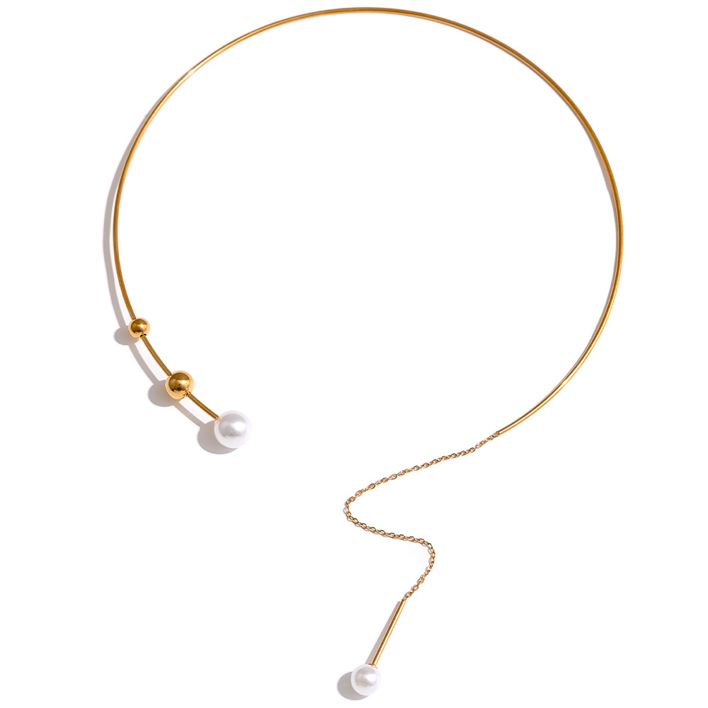 Minimalist Pure Pearl Imitation