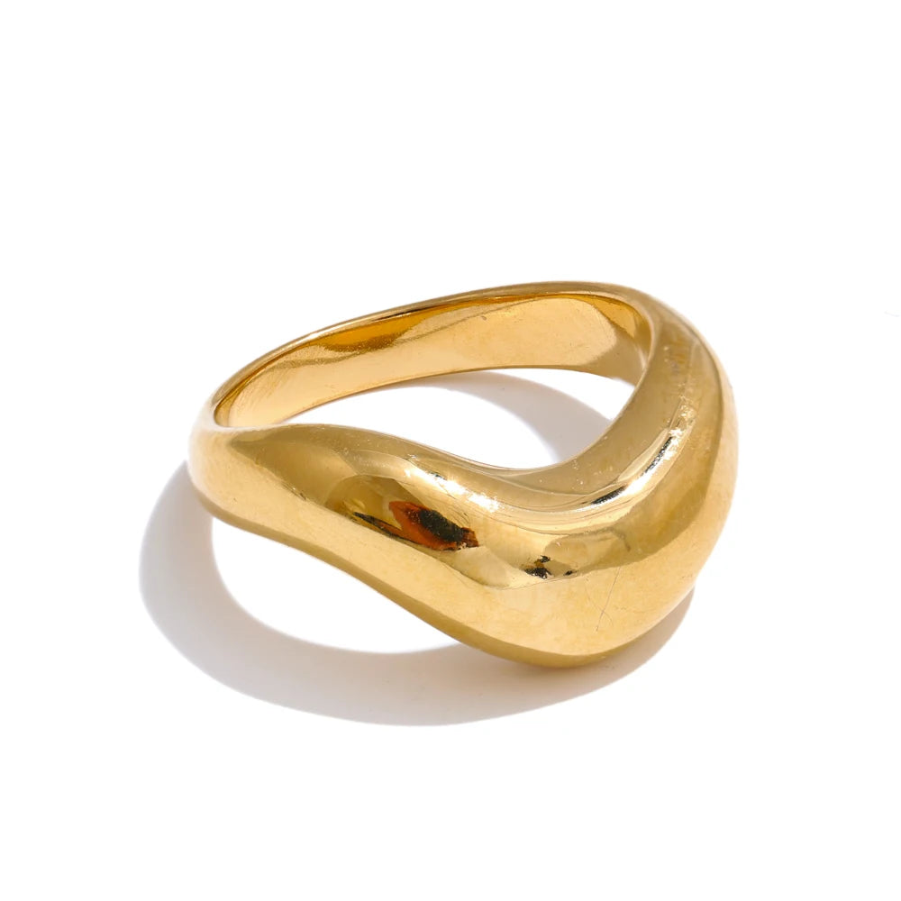 Golden Crisp Ring