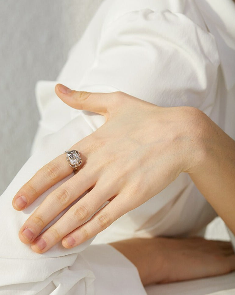 Natural Freshwater Pearl Ring