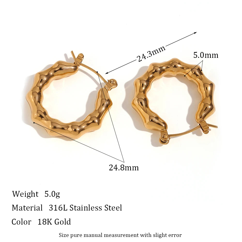 Bamboo Hoops