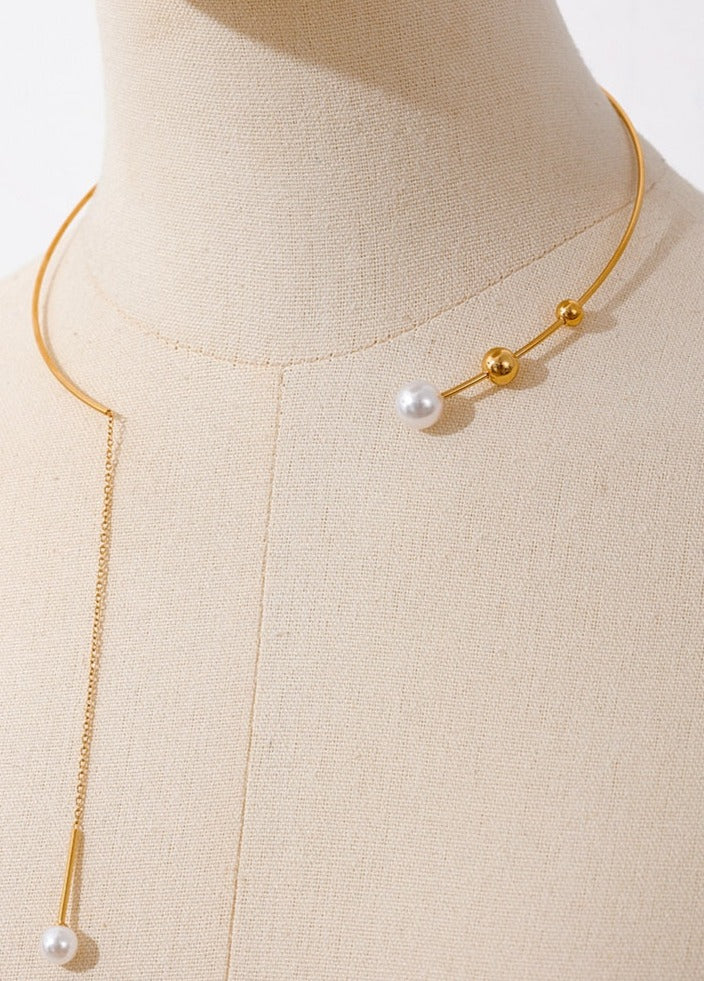 Minimalist Pure Pearl Imitation