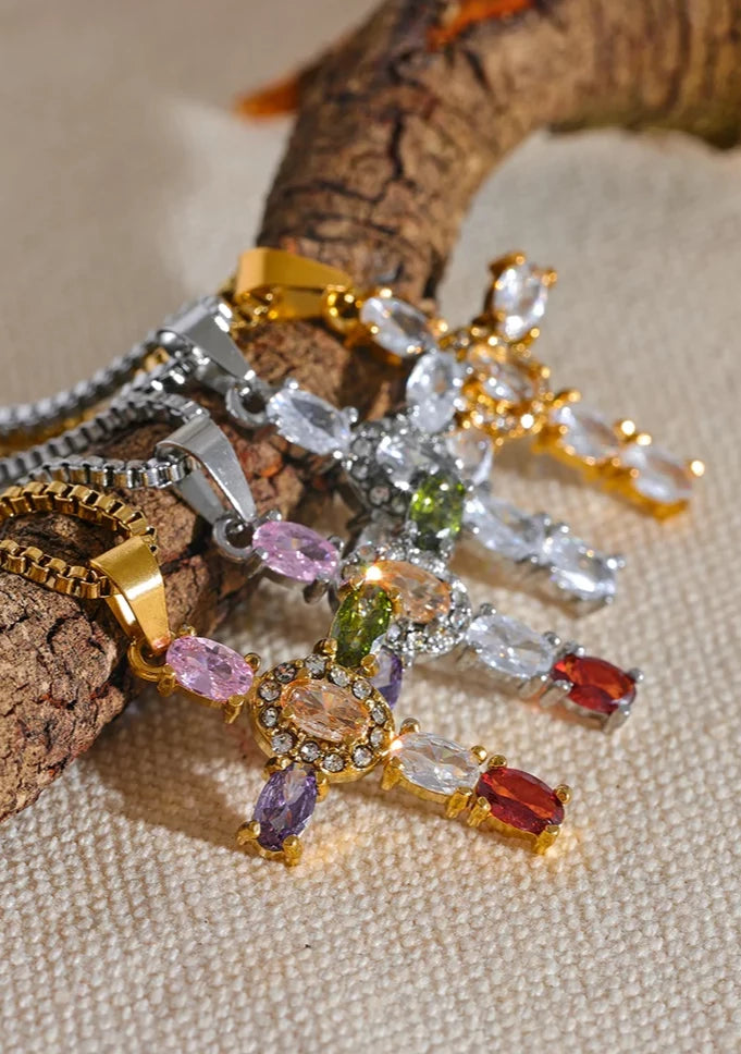 Cross Pendant Luxury Necklace