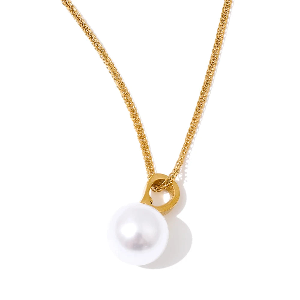 Pearl Accented Necklace
