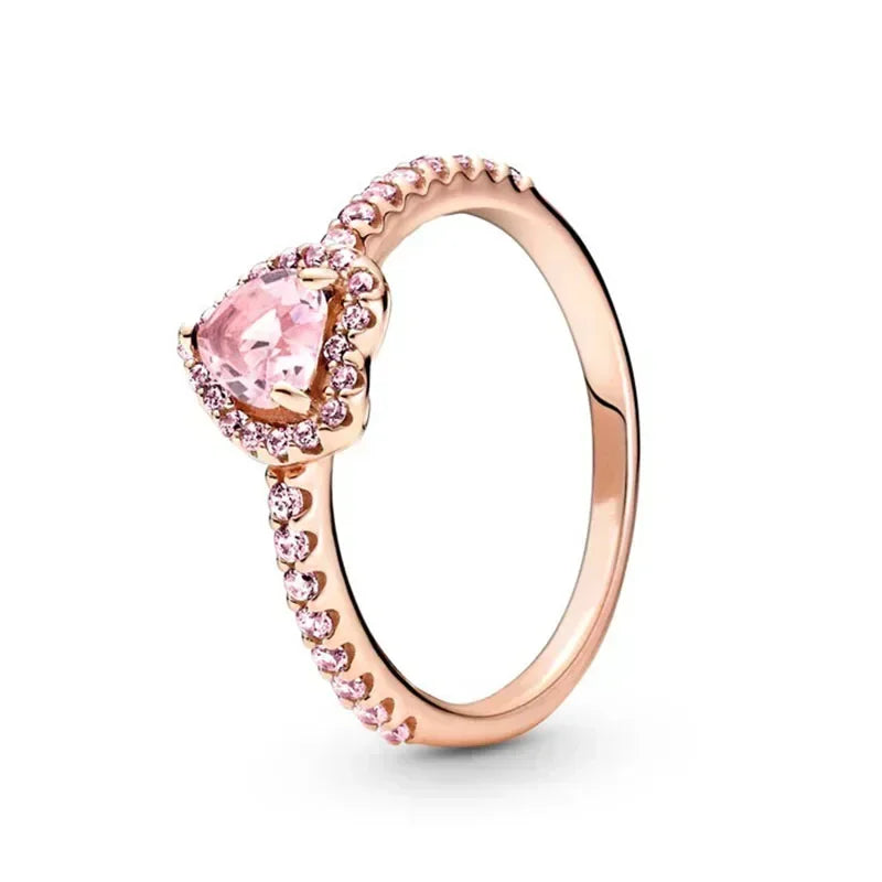 Pink Heart Ring