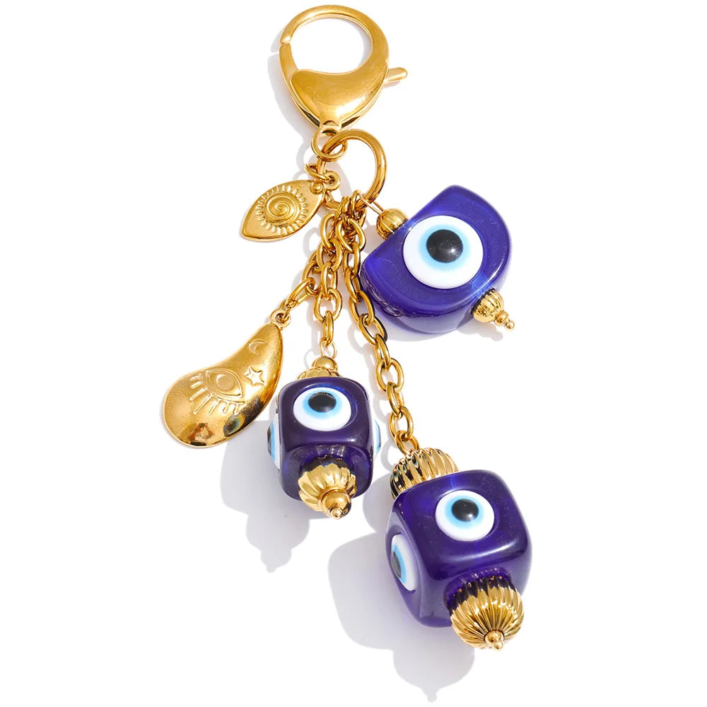 Small Evil Eye Keychain
