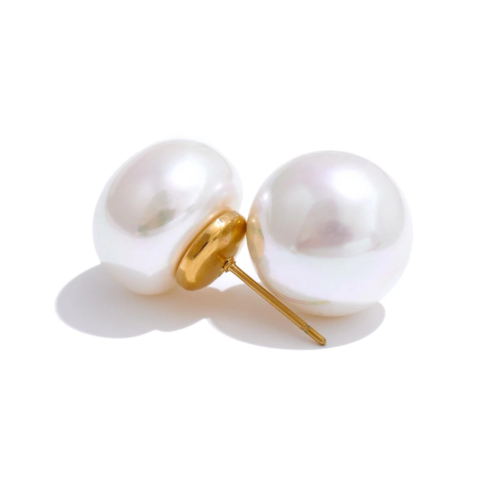 Simulated Pearl Studs