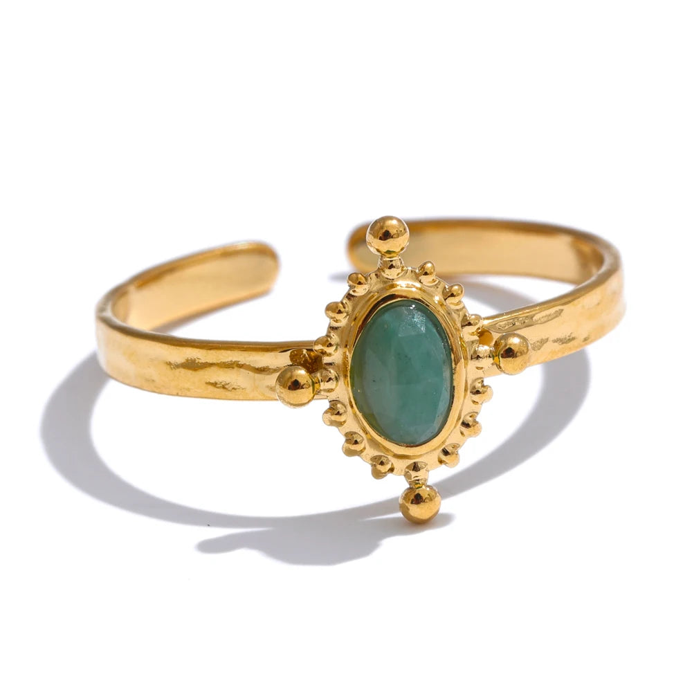 Adjustable Turquoise Ring