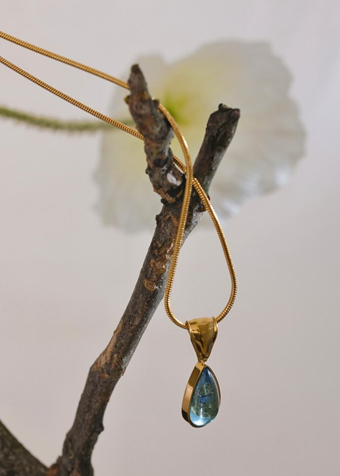 Crystal Water Drop Pendant