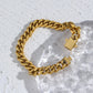 PVD Gold Cuban Chain Necklace