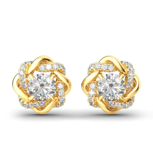Moissanite Studs Earrings