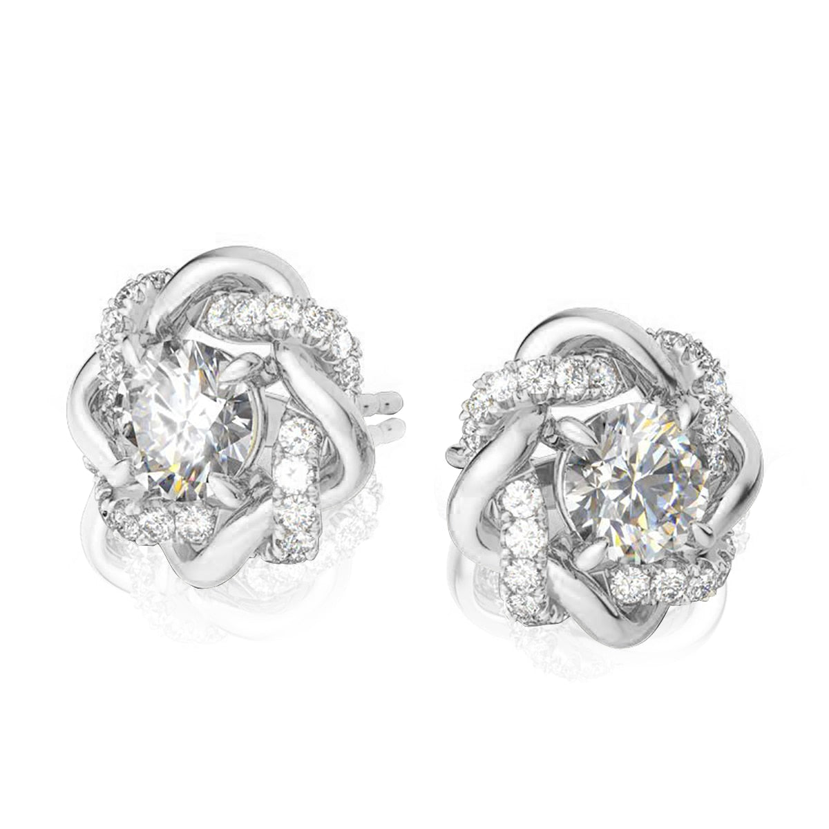 Moissanite Studs Earrings
