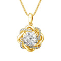 3ct Moissanite Necklace Pendant
