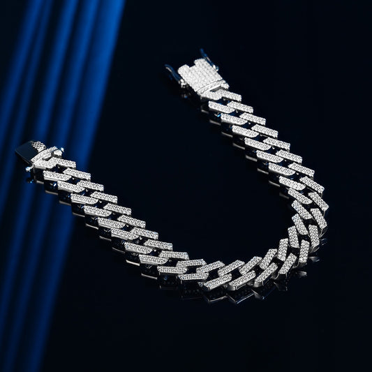 .925 Cuban Link Chain Bracelet