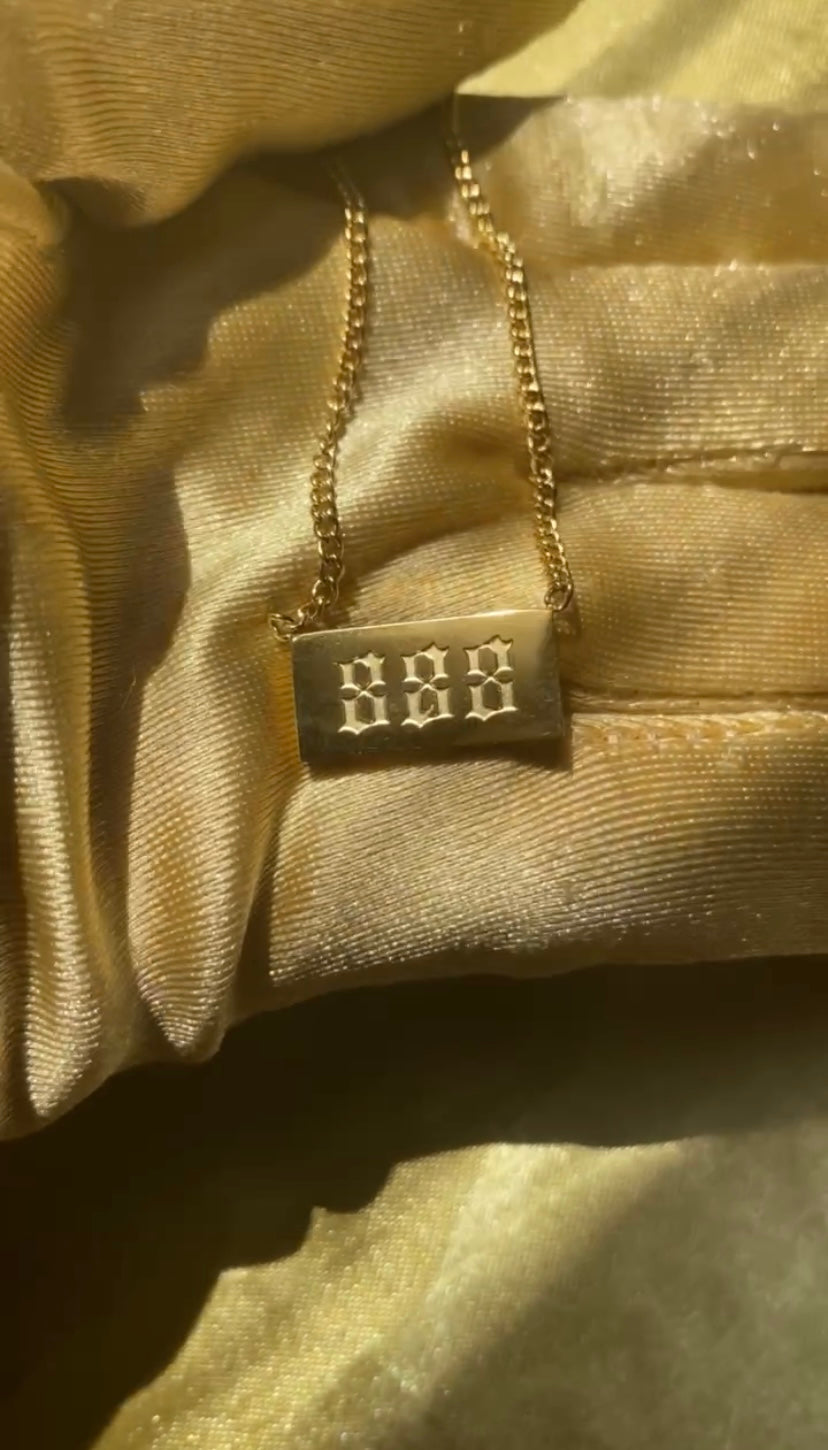 Angel Number Pendant