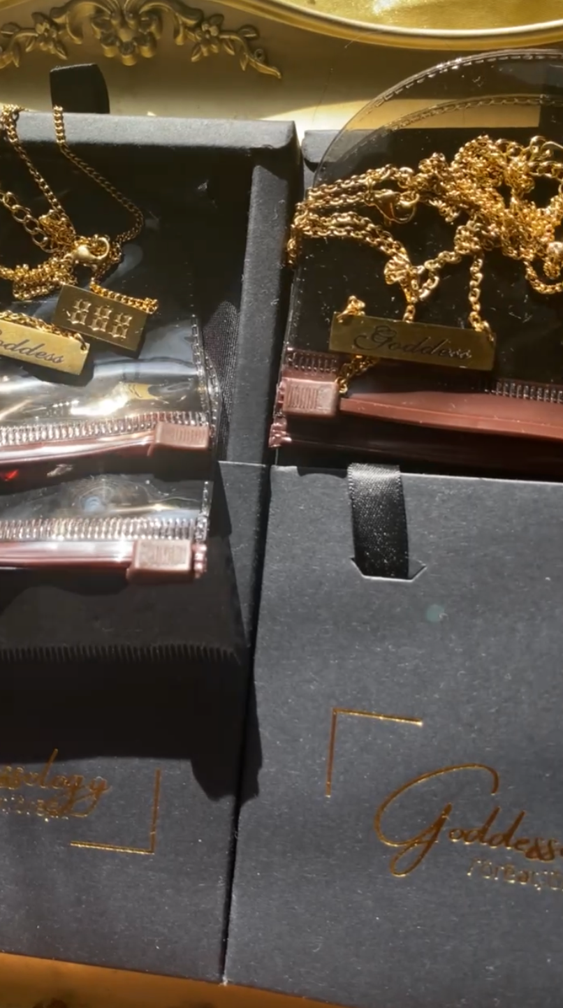 Goddess Pendant & Angel Numbers Set